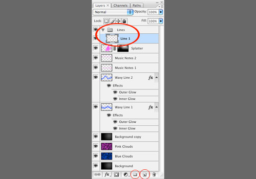 lines-layer-and-folder Lines Layer and Folder
