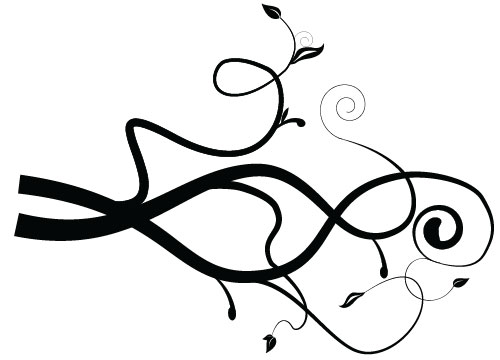 swirls vây đen