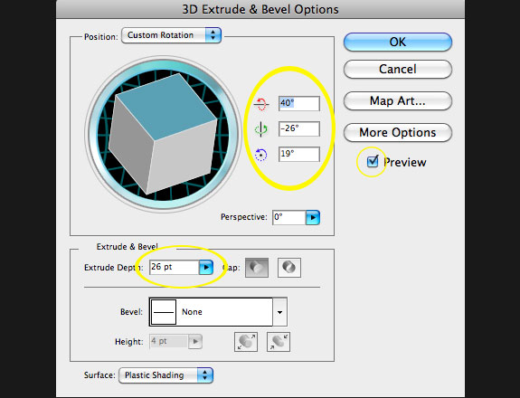 3d Settings 3d Settings