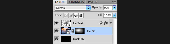 Ice Background Layers