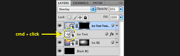 cmd + click cmd + click