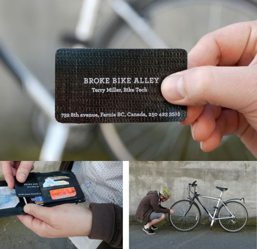 unconventional business cards