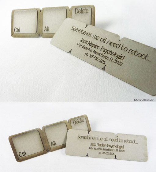 unconventional business cards