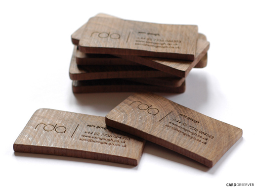 unconventional business cards