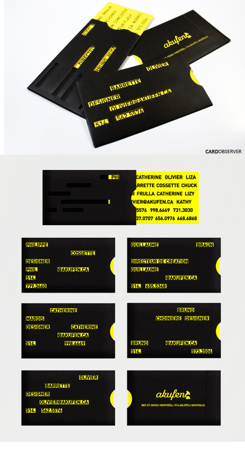 unconventional business cards